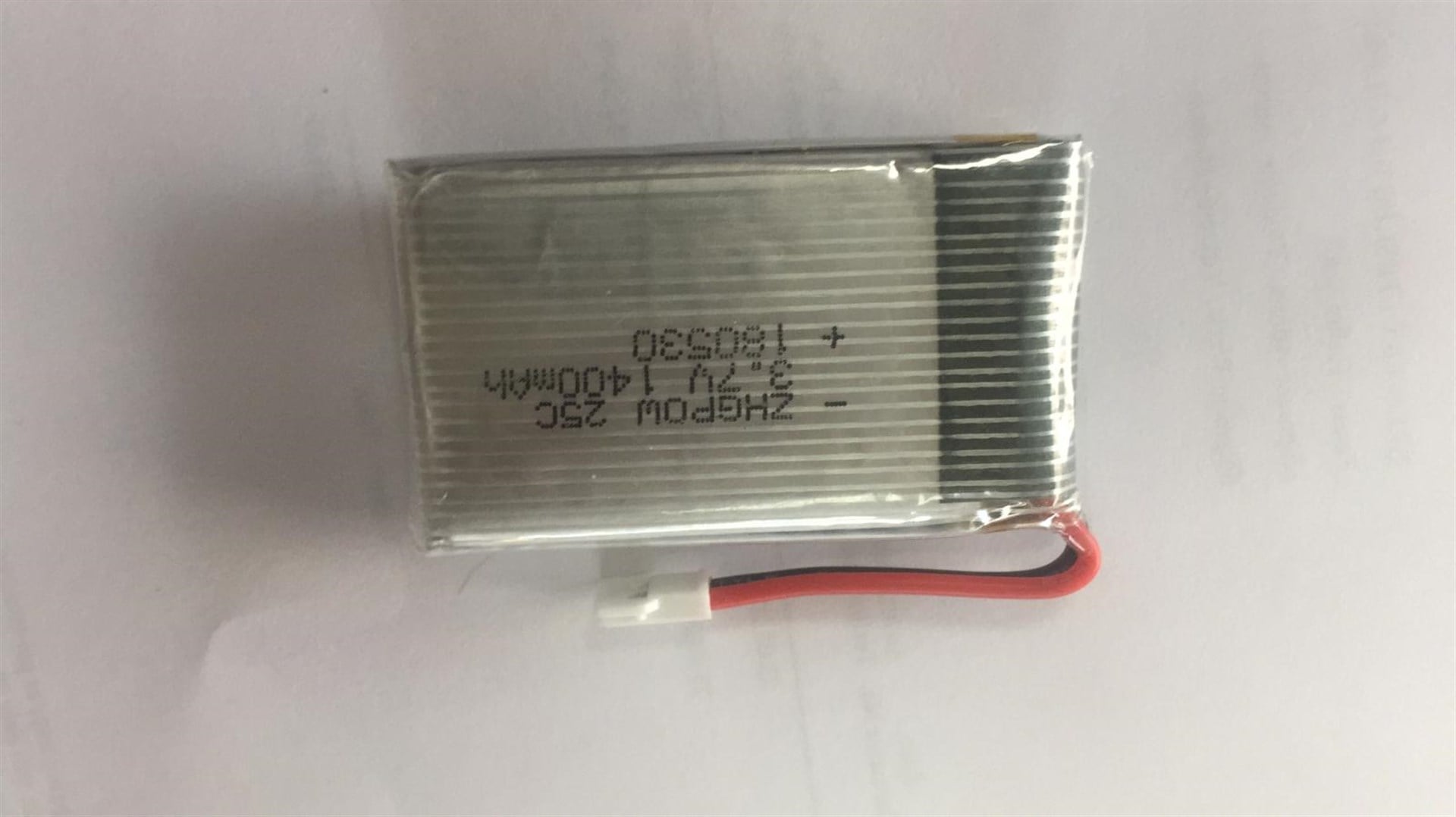 3,7 V  Lİ-PO 1400 MAH. (10C) PİL