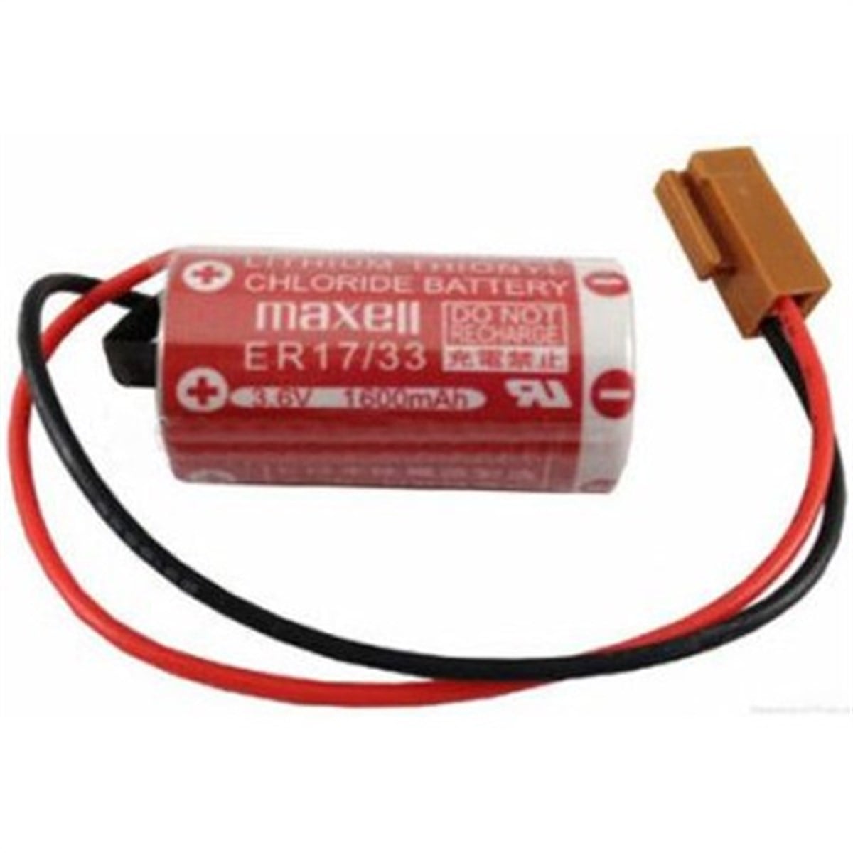 MAXELL ER-17/33 LITHIUM BATTERY 2 KABLOLU