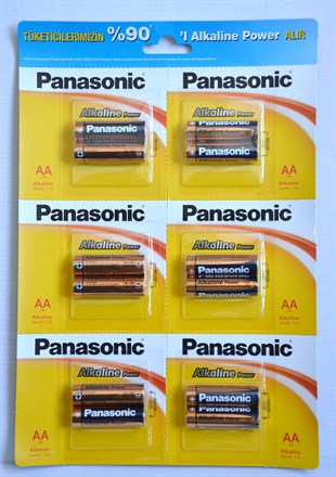 PANASONIC ALK. KALEM PİL 2Lİ KARTELA