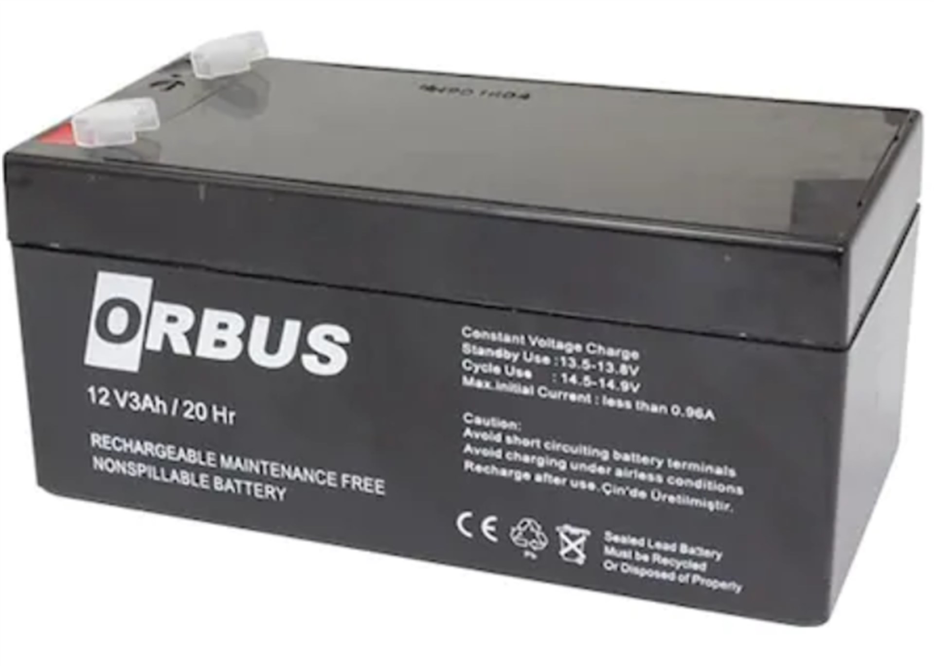 12 V 3,2 AHM KURU AKÜ