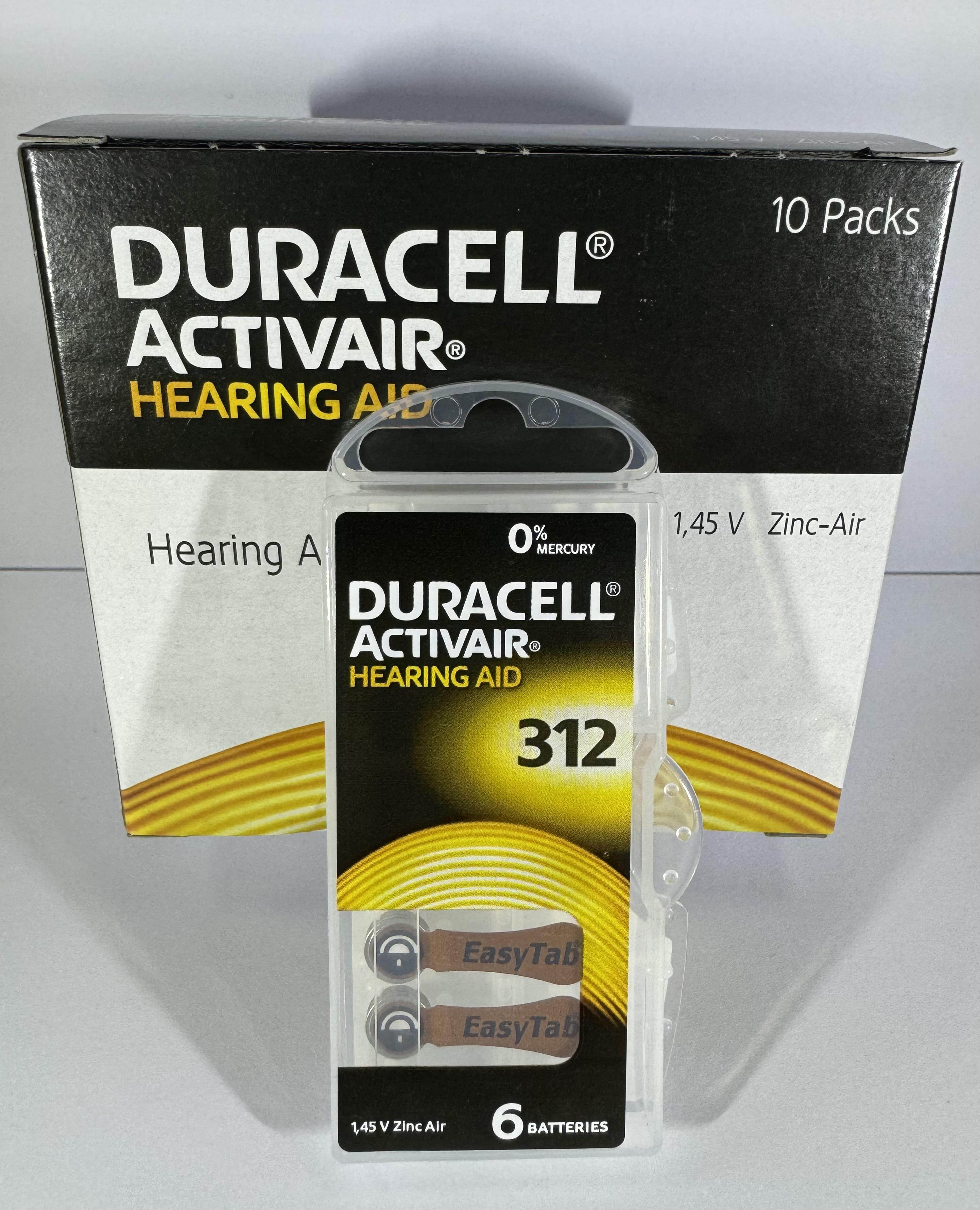 DURACELL 312 NO. KULAKLIK PİLİ