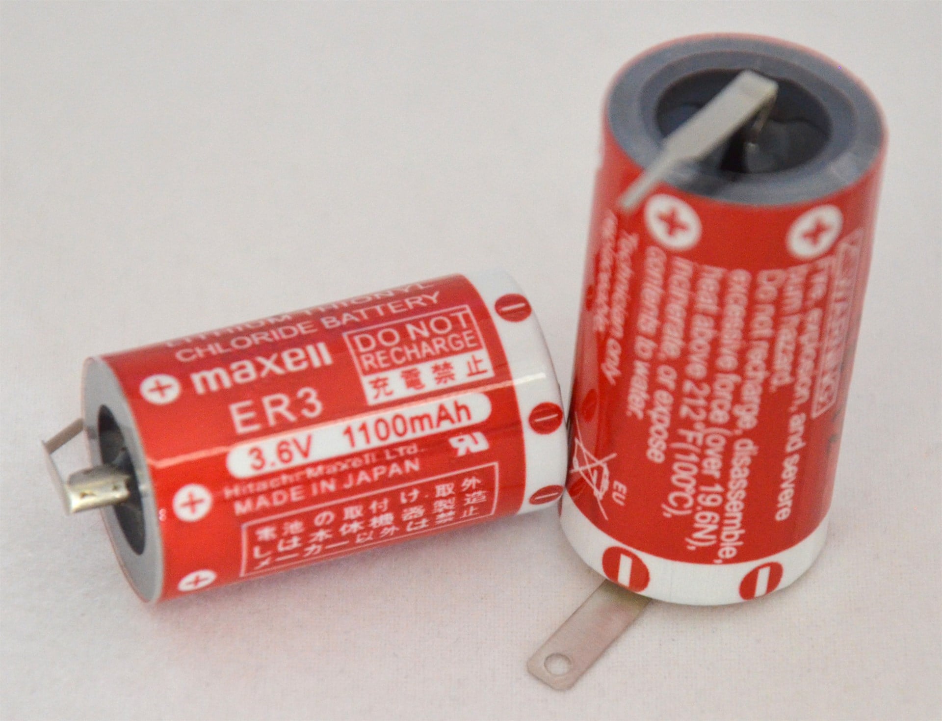 MAXELL ER-3 LITHIUM BATTERY