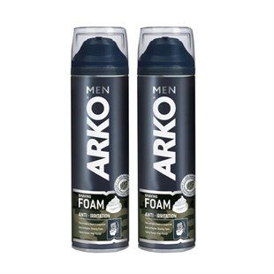 Arko Men Anti İrritation Traş Köpüğü 200 ml 2 Li Paket