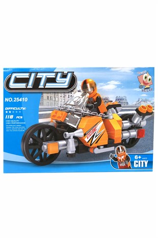 Bir-Can 25410-E Bricks 118 Parça City Lego Seti