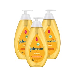 Johnson's Baby Bebe Şampuanı 750 ml 3 Lü Paket