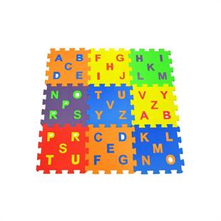 Matrax Oyuncak Eva Puzzle 33x33 cm x 7 mm Harf Seti