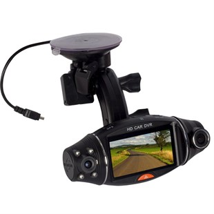 Powermaster PM-18765 GPS Modül 2.7'' TFT Ekran HD Dvr Çift Araç Kamera 32 Gb Destekli