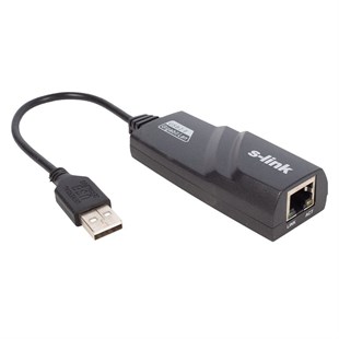 S-Link SL-U220 Gigabit USB 2.0 Kablosuz Ethernet Adaptör