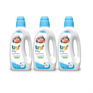 Uni Baby Çamaşır Deterjanı Hassas Ciltler İçin 1800 ml 3 Lü Paket