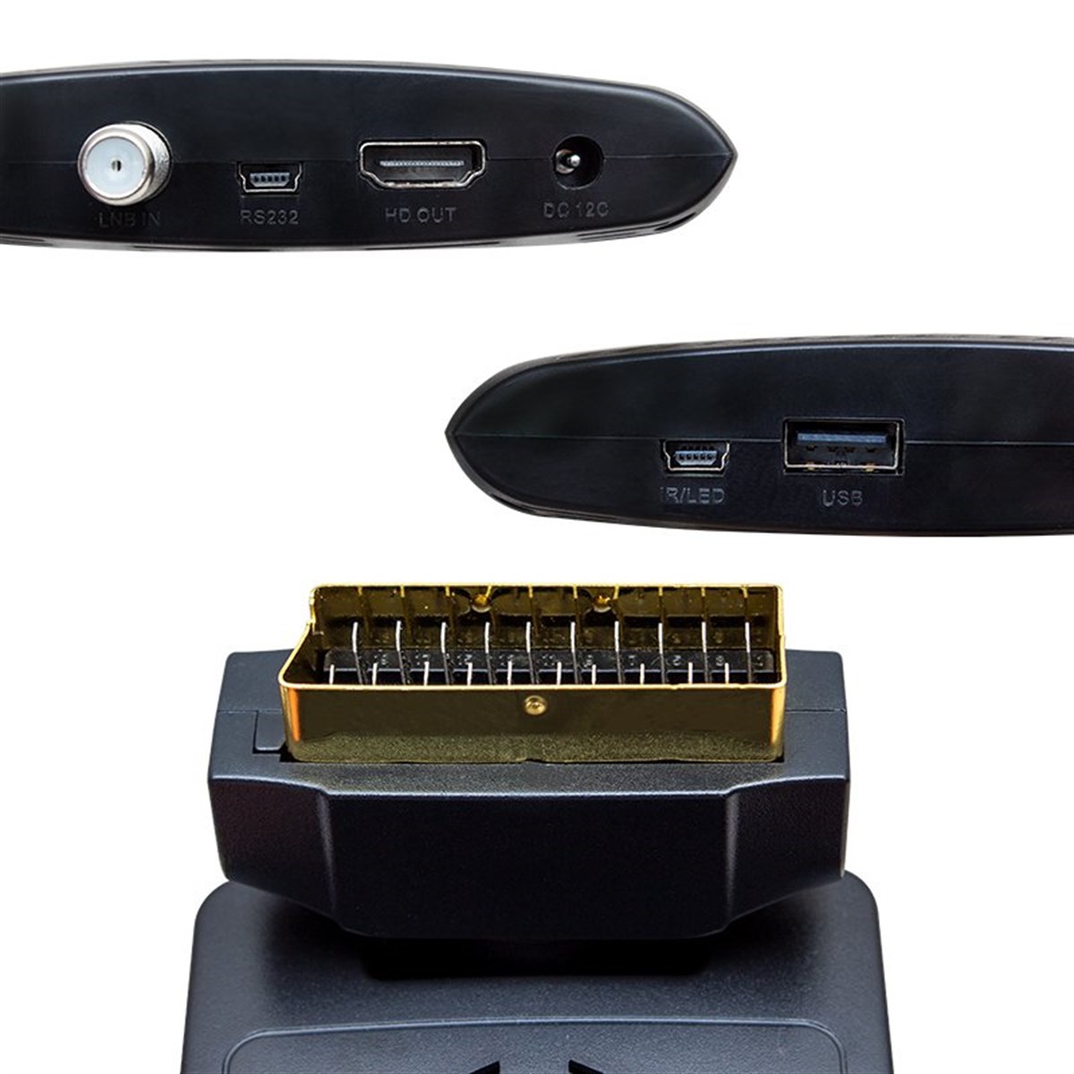 Botech Mini Scart + HDMI Uydu Alıcısı