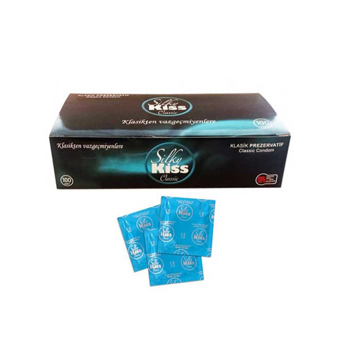 Silky Kiss Klasik Prezervatif 100 Adet Eko Paket | sislon.com