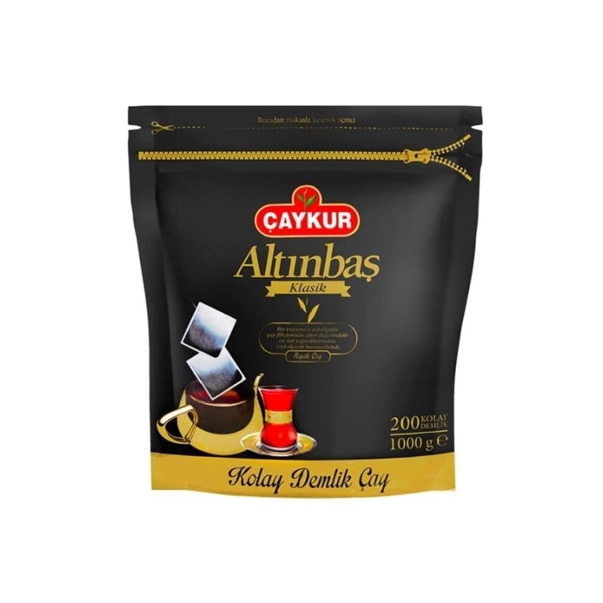 Çaykur Altınbaş Demlik Poşet Çay 1000 G