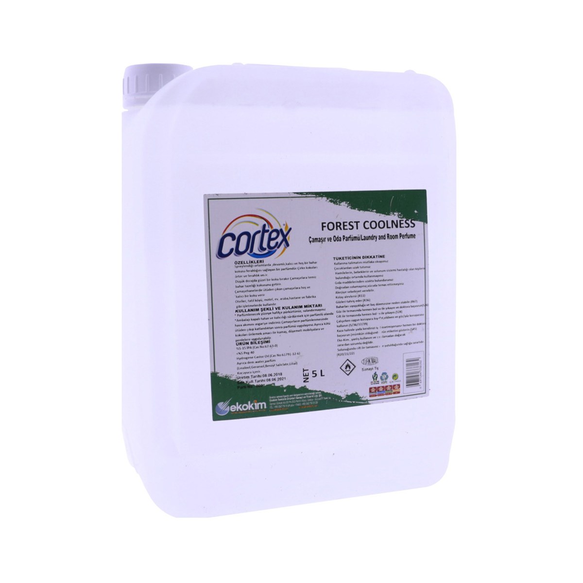 Cortex Forest Coolness Çamaşır ve Oda Parfümü 5 Lt