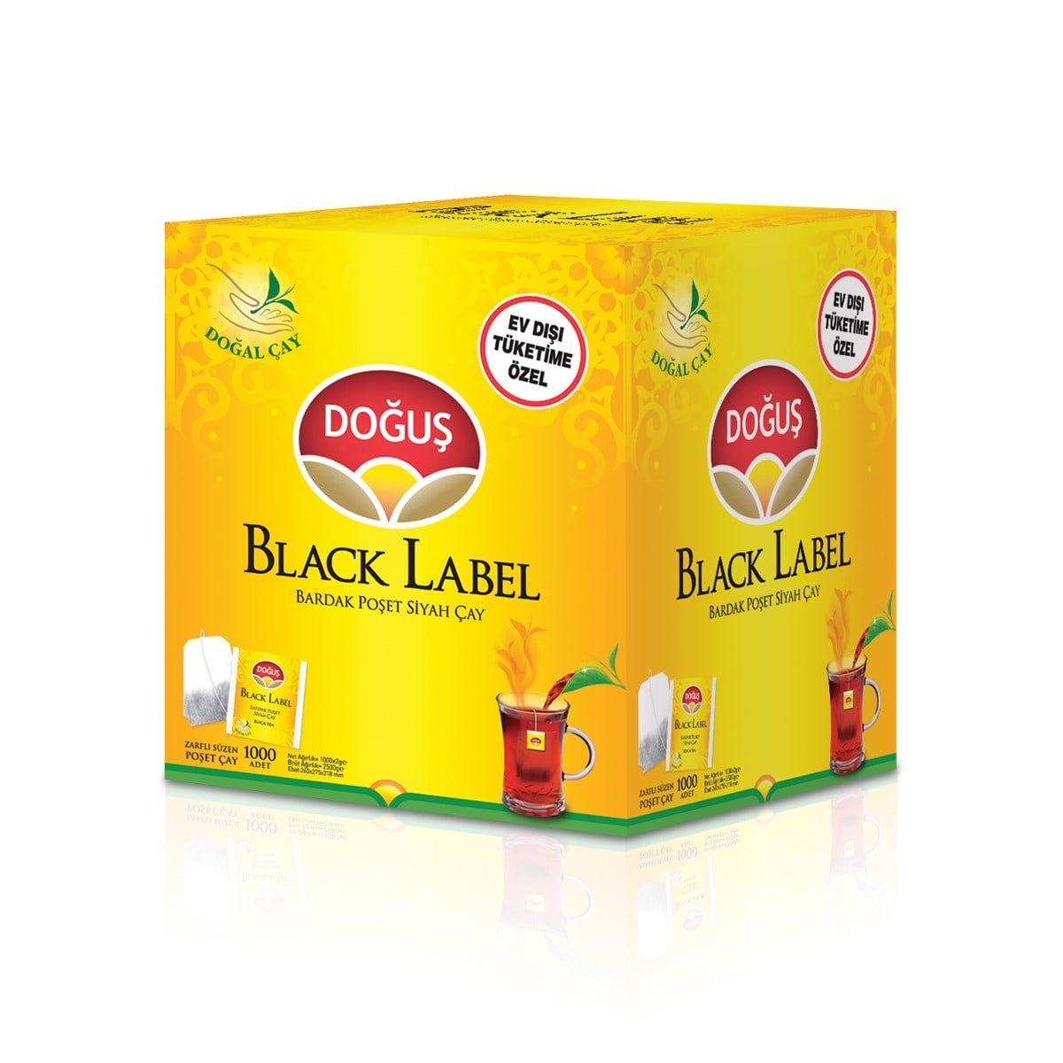 Doğuş Black Label Süzen Bardak Poşet Çay 1000'li Paket