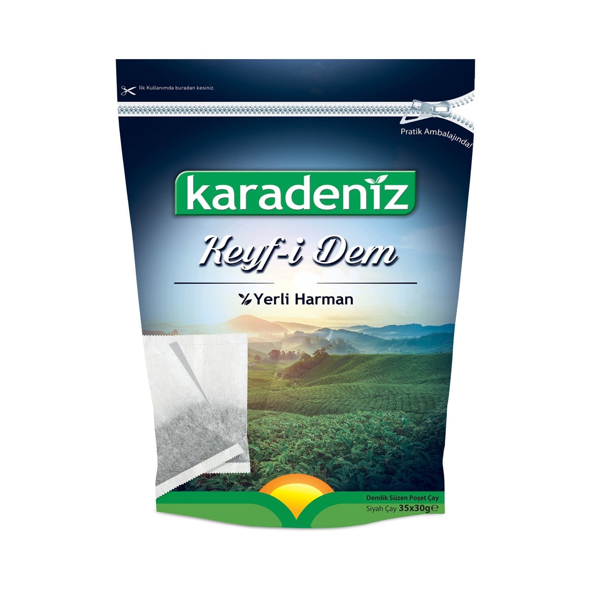 Doğuş Karadeniz Keyfi Dem Demlik Poşet Çayı 30 Gr 35'li Paket