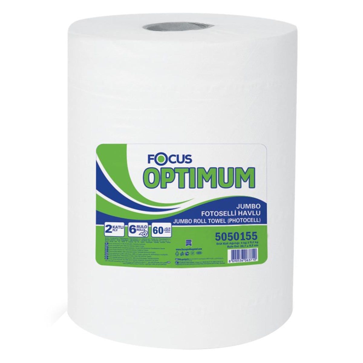Focus Optimum 21 cm Fotoselli Havlu 60 M Koli İçi 6 Paket