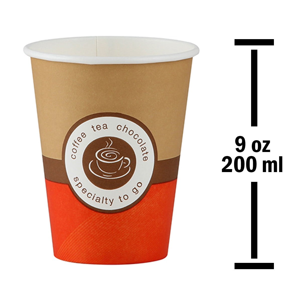 Huhtamaki Karton Bardak 9 Oz 50'li Paket