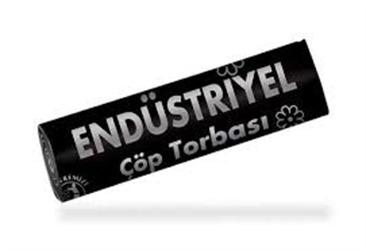 Koroplast Çöp Torbası Eko Endüstriyel Büyük Boy Siyah 65 cm x 80 cm