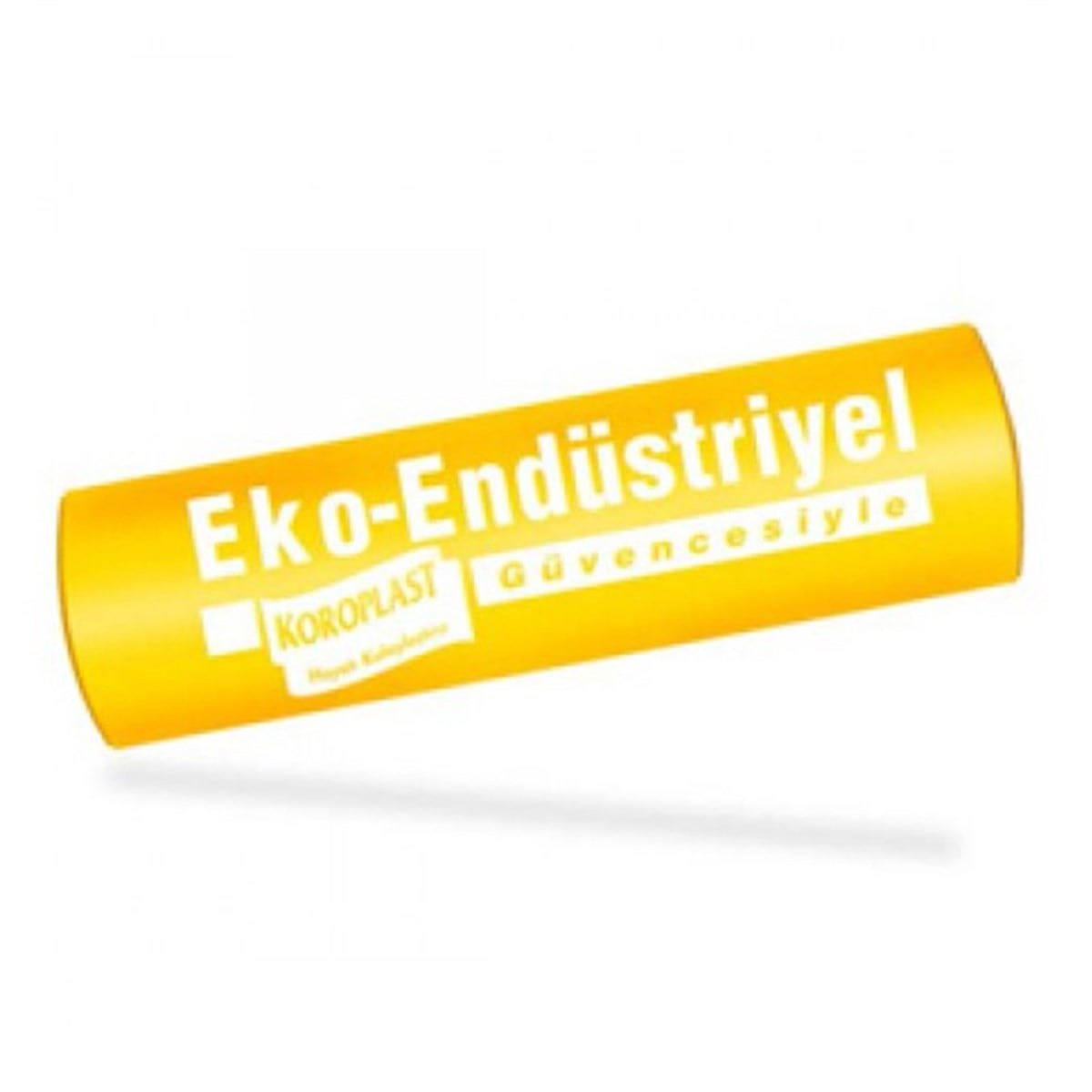 Koroplast Çöp Torbası Eko Endüstriyel Sarı Jumbo 80 cm x 110 cm