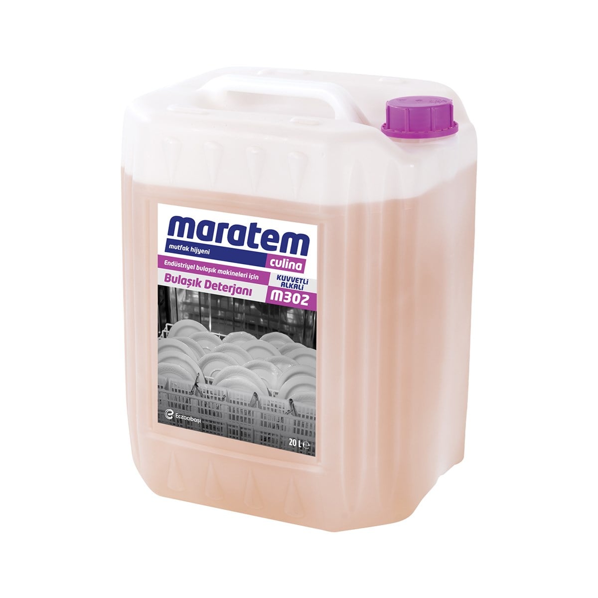 Maratem M302 Endüstriyel Bulaşık Makinesi Deterjanı 20 L
