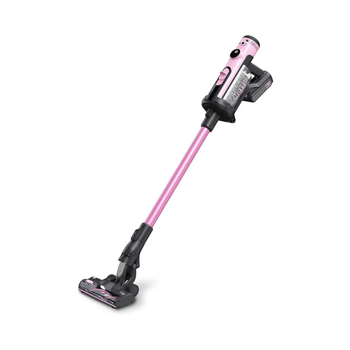 Numatic Henry Quick Dikey Şarjlı Süpürge Pembe