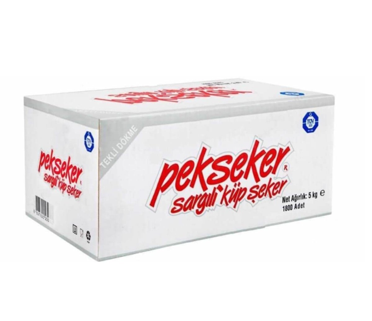 Pekşeker Tek Sargılı Küp Şeker 5 kg