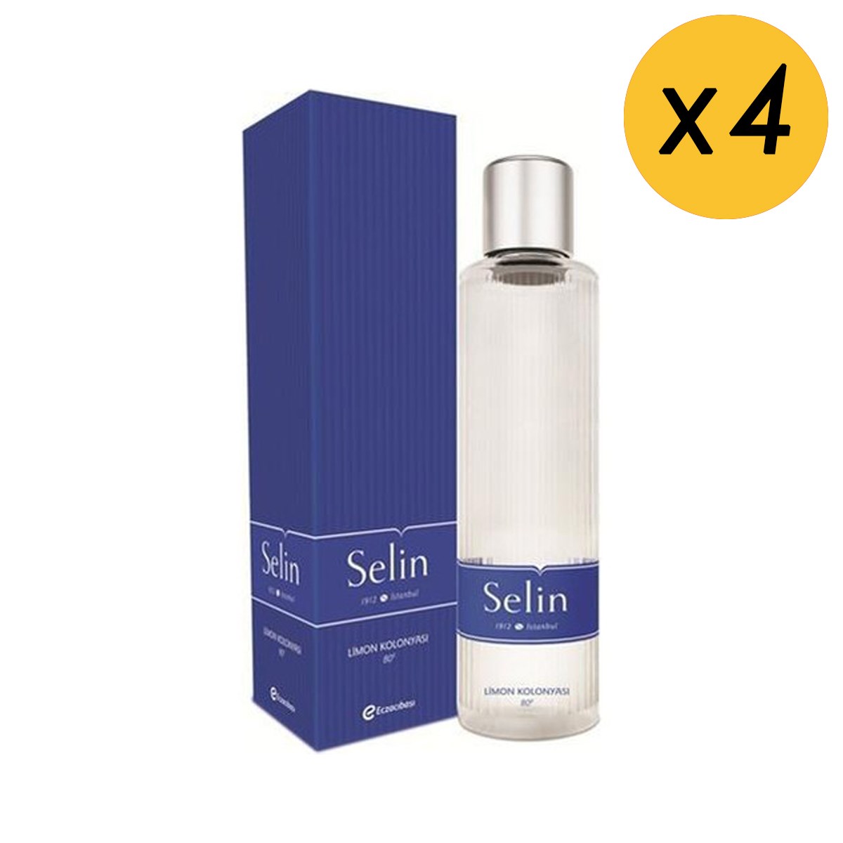 Selin Limon Kolonyası 400 ML 4 Adet