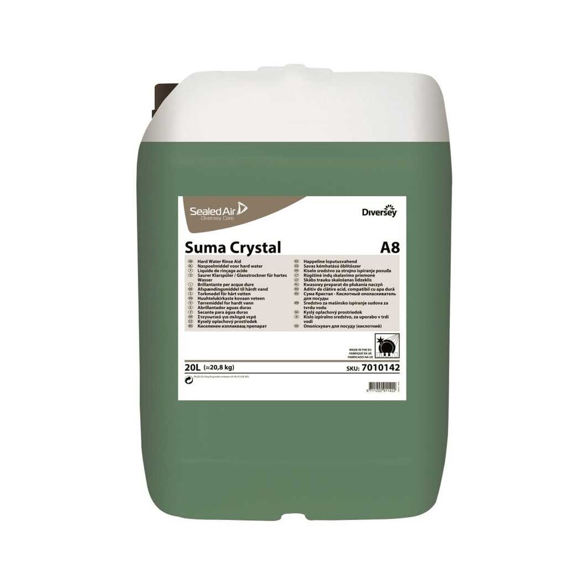 Suma Crystal A8 Sanayi Tipi Bulaşık Makina Parlatıcısı 20,8 kg