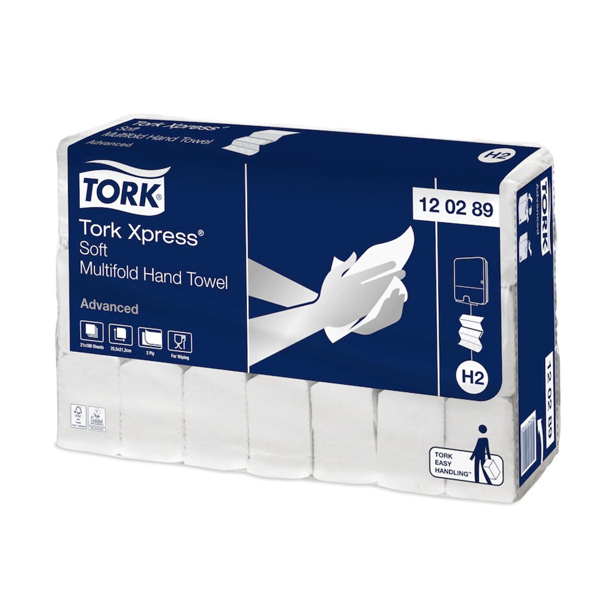Tork Xpress® Z Katlı Havlu Advanced 180 Yaprak x 21 Paket
