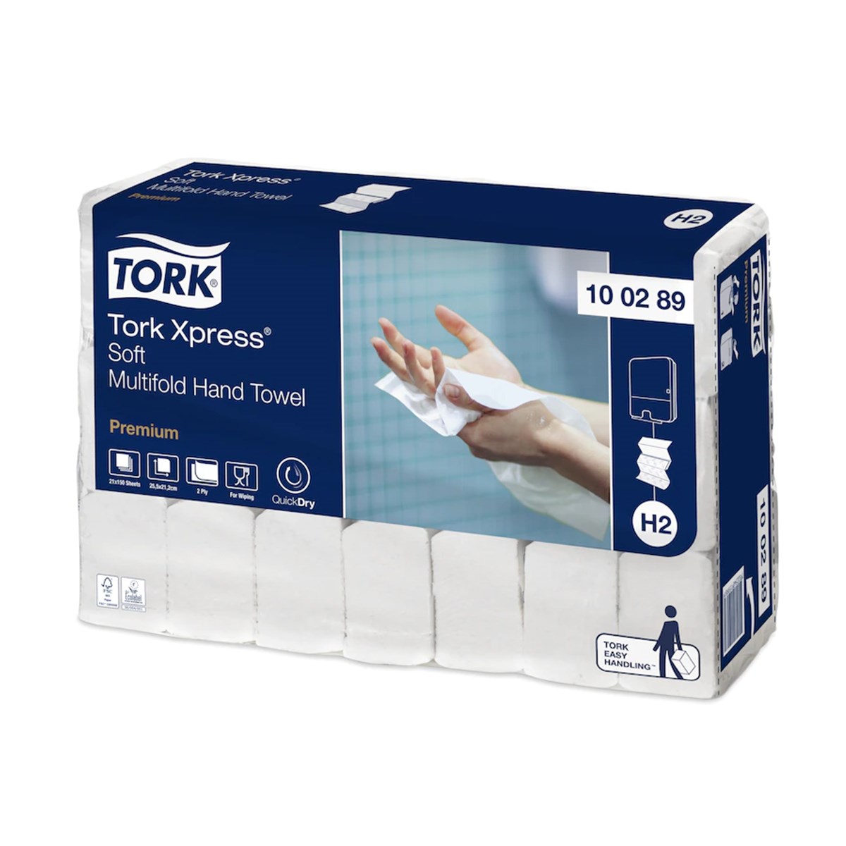 Tork Xpress® Z Katlı Havlu Premium 150 Yaprak x 21 Paket
