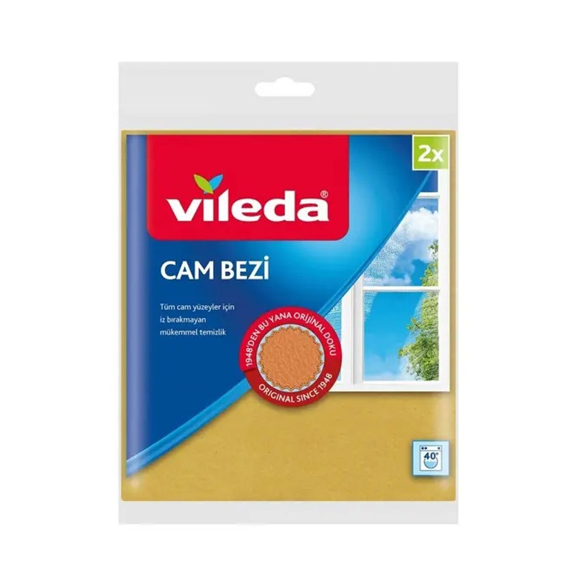 Vileda Cam Bezi 2'li Paket
