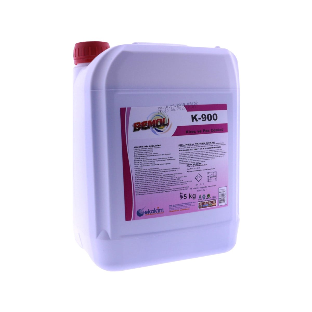 Bemol K-900 Kireç ve Pas Çözücü 5 kg