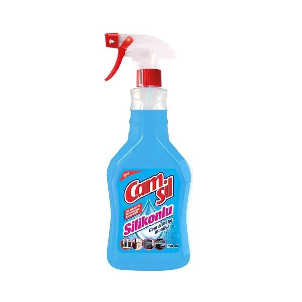 Camsil Silikonlu Temizleyici 750 ml