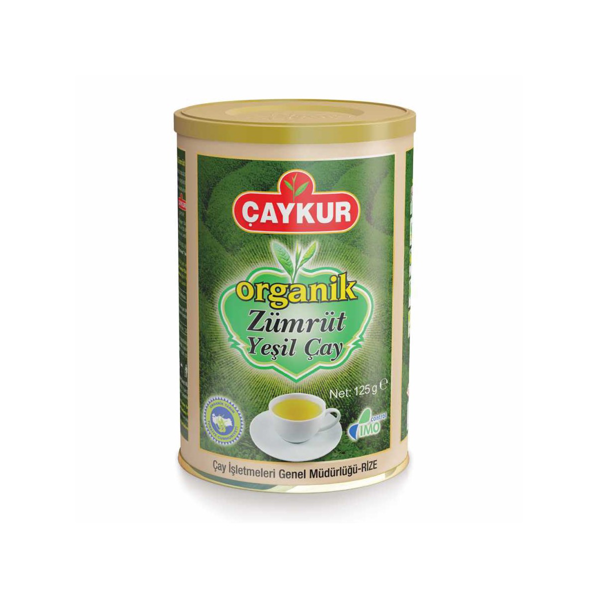 Çaykur Organik Zümrüt Yeşil Çay 125 gr