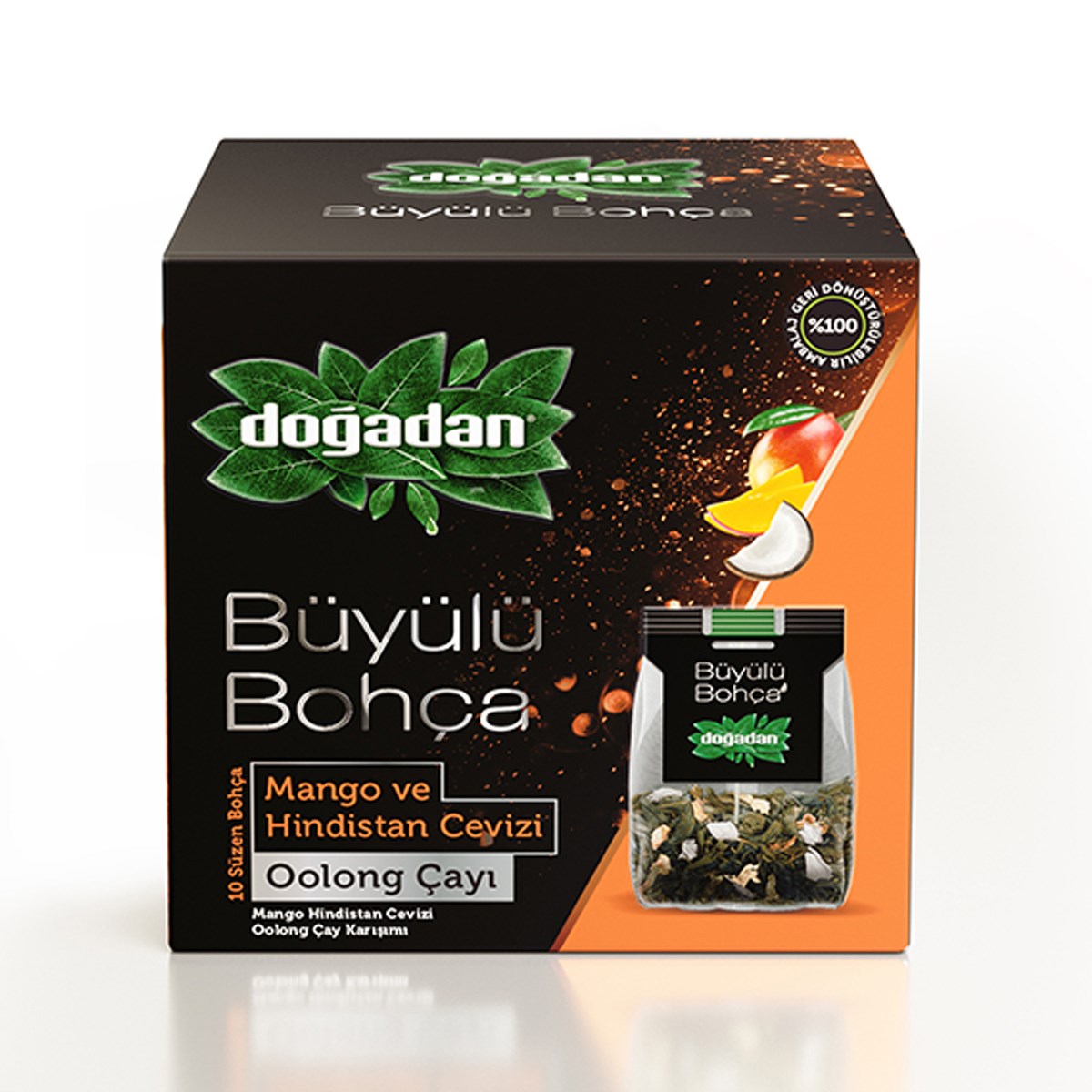 Doğadan Büyülü Bohça Oolong Mango Coconut 16'lı Paket