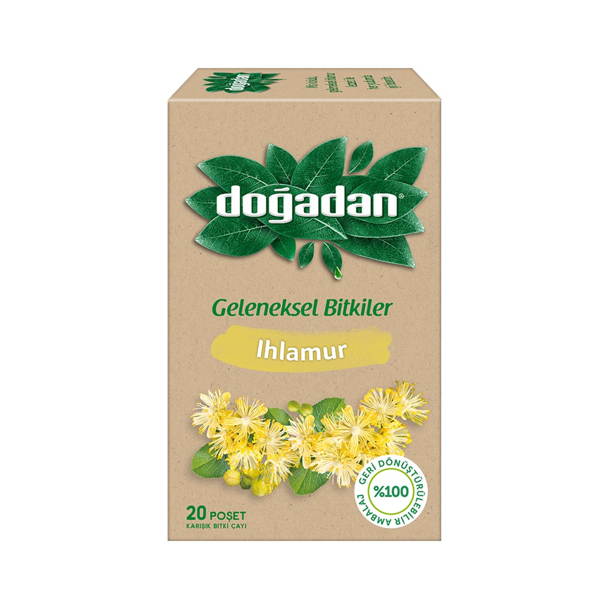 Doğadan Ihlamur Bitki Çayı 20'li Paket