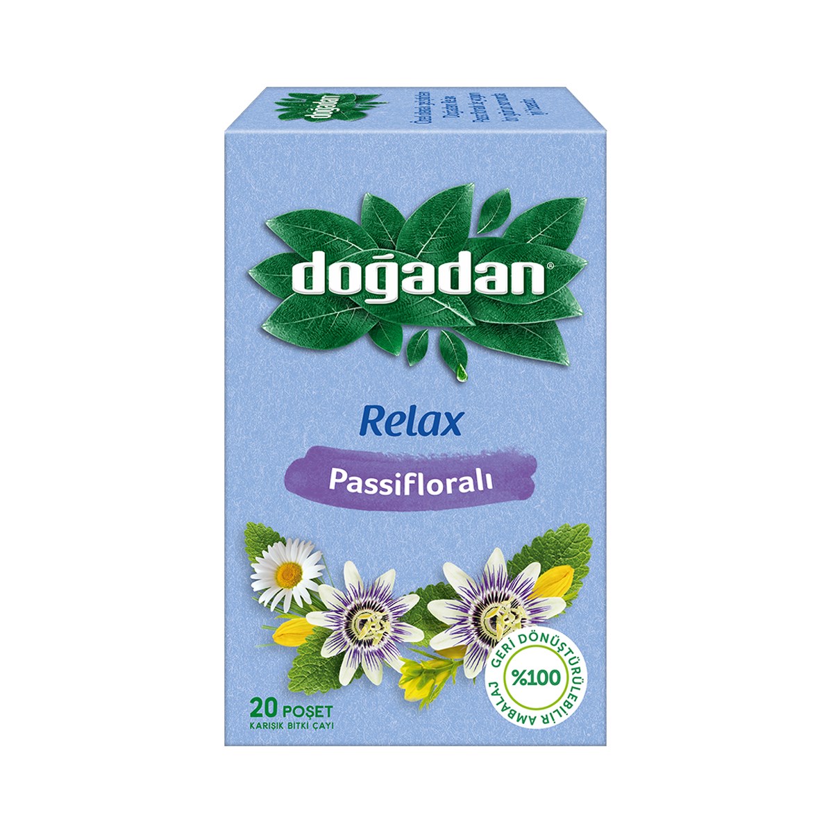 Doğadan Relax Passifloralı Bitki Çayı 20'li Paket