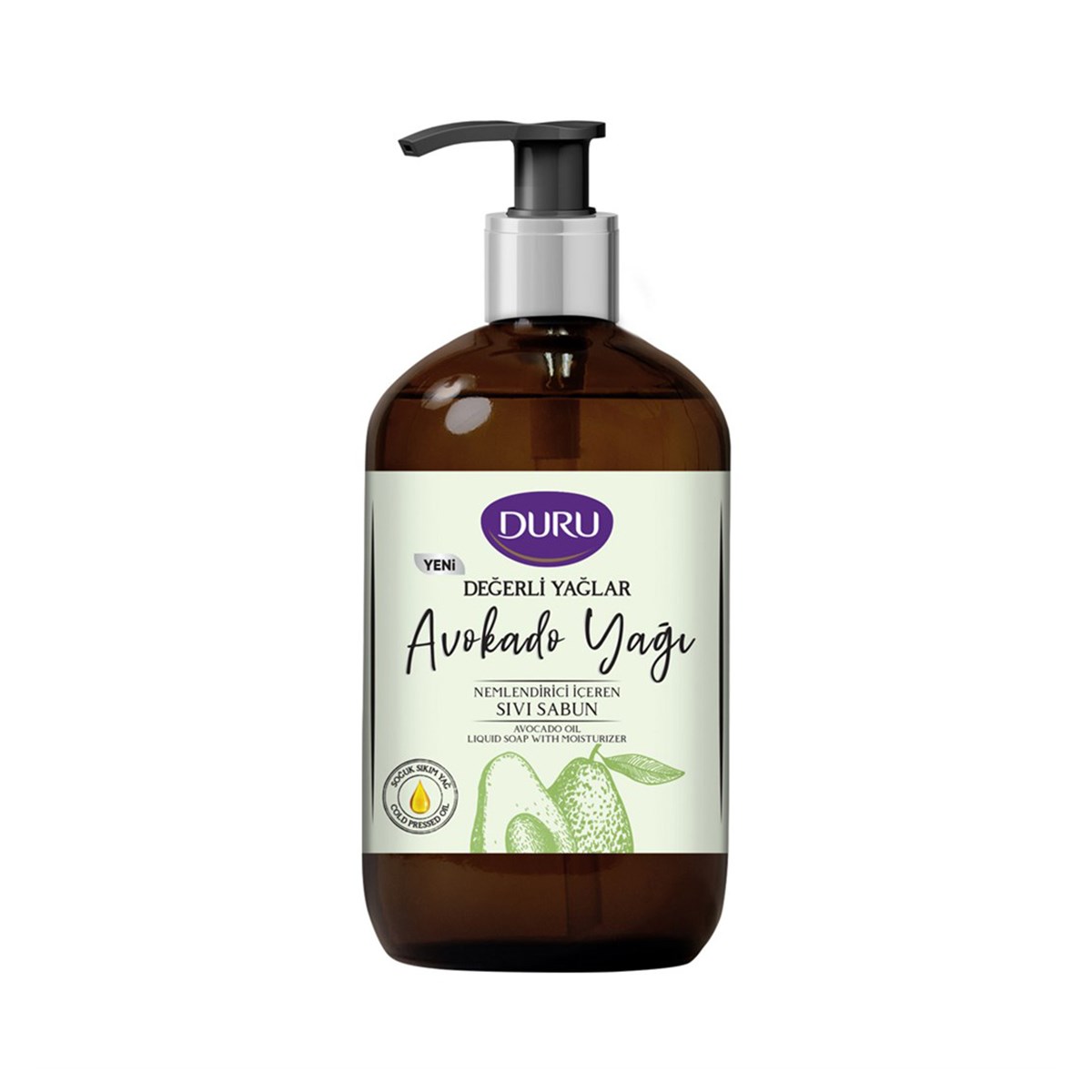 Duru Değerli Yağlar Nemlendiricili Avokado Yağı Sıvı Sabun 750ml