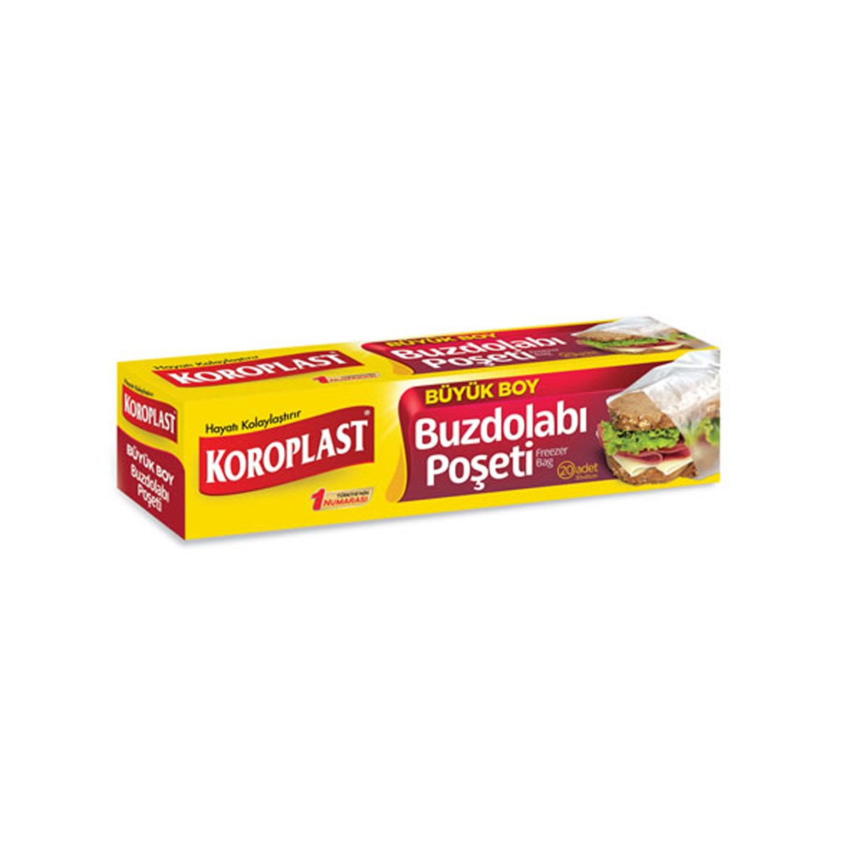 Koroplast Buzdolabı Poşeti Büyük Boy 30 cm x 45 cm
