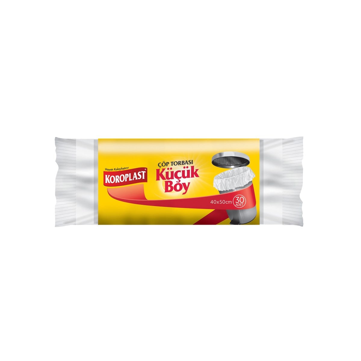 Koroplast Küçük Boy Çöp Torbası 30'lu 40x50 cm
