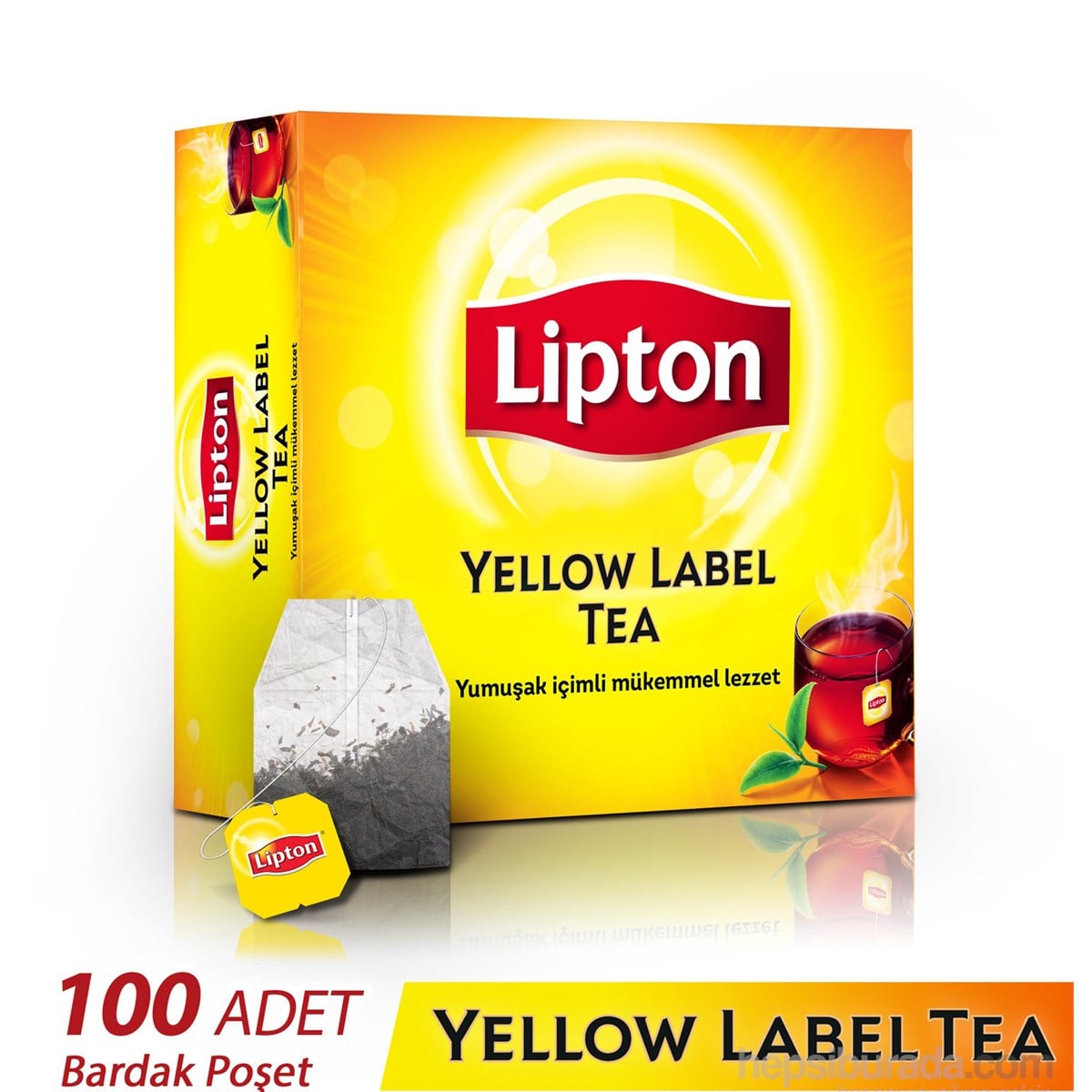 Lipton Yellow Label Bardak Poşet Çay 100'lü