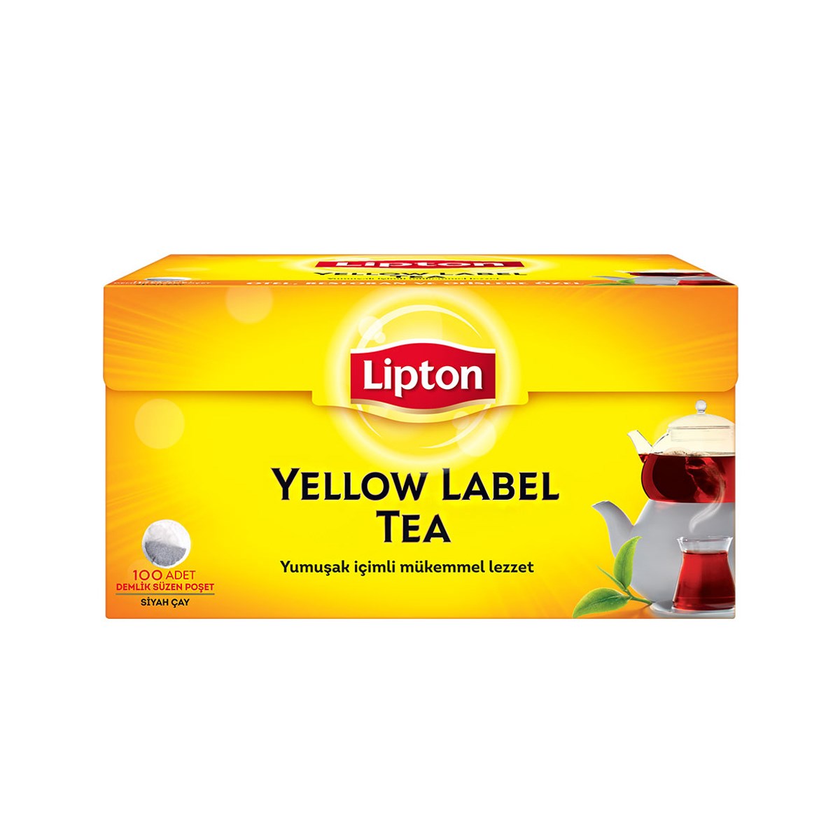 Lipton Yellow Label Demlik Poşet Çay 100'lü