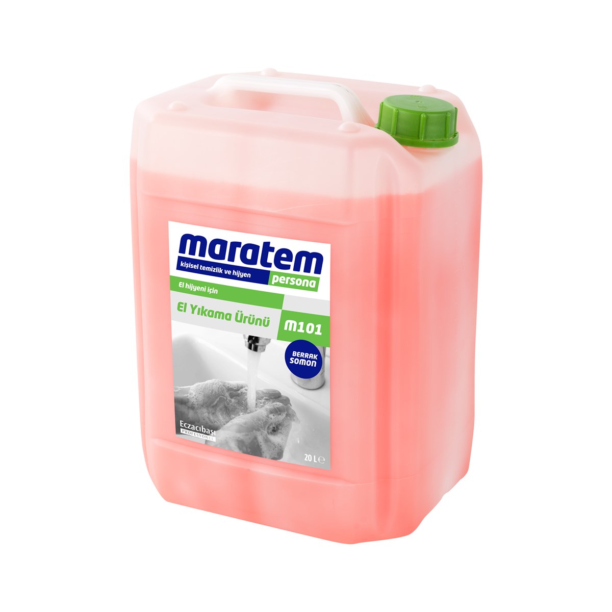 Maratem M101 Sıvı El Sabunu Berrak Somon 20 L