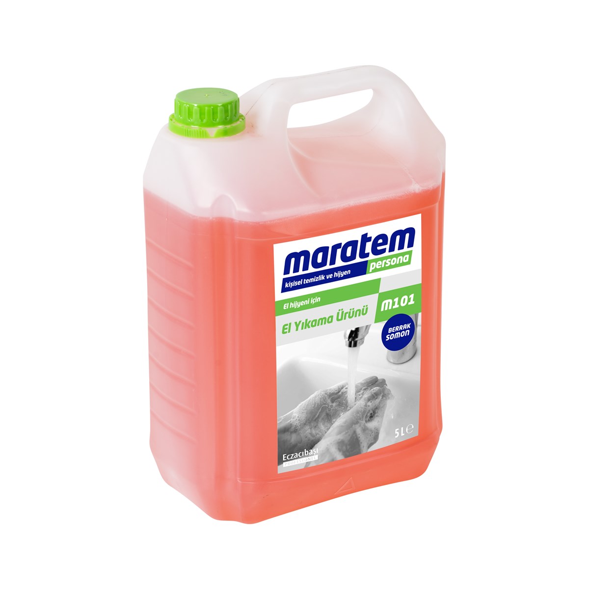 Maratem M101 Sıvı El Sabunu Berrak Somon 5 L