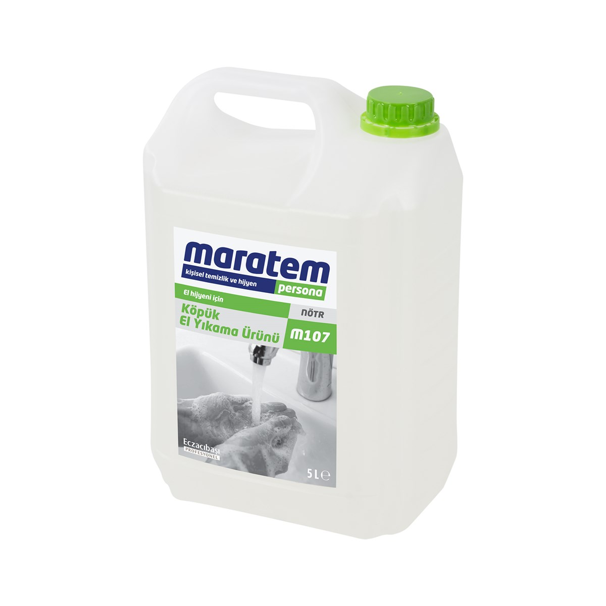 Maratem M107 Köpük Sıvı El Yıkama Ürünü 5 L