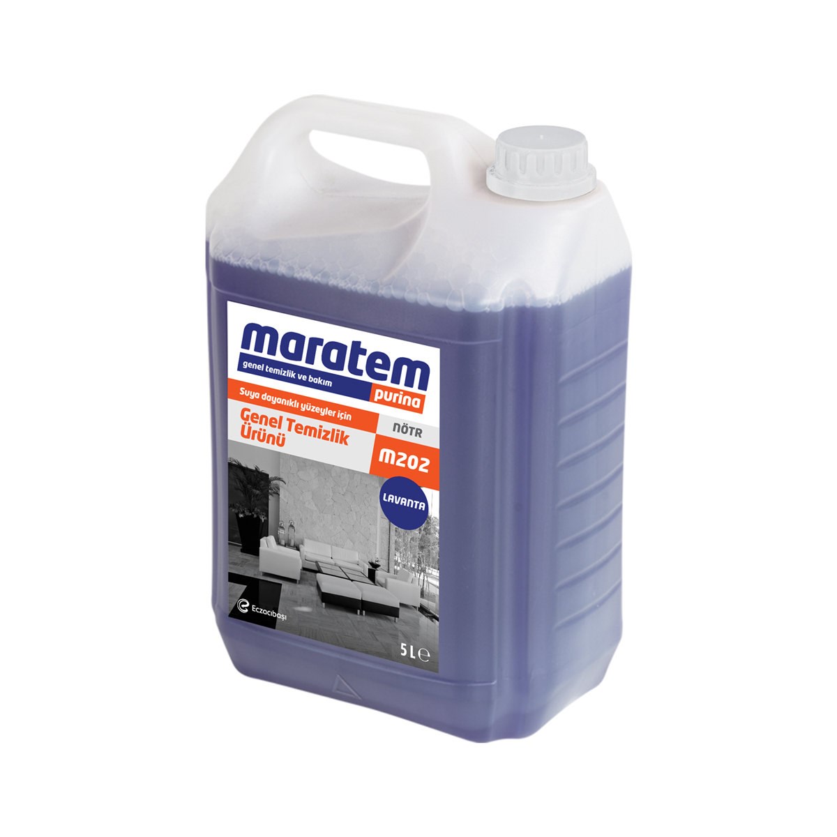 Maratem M202 Genel Temizlik Ürünü Lavanta 5 Lt