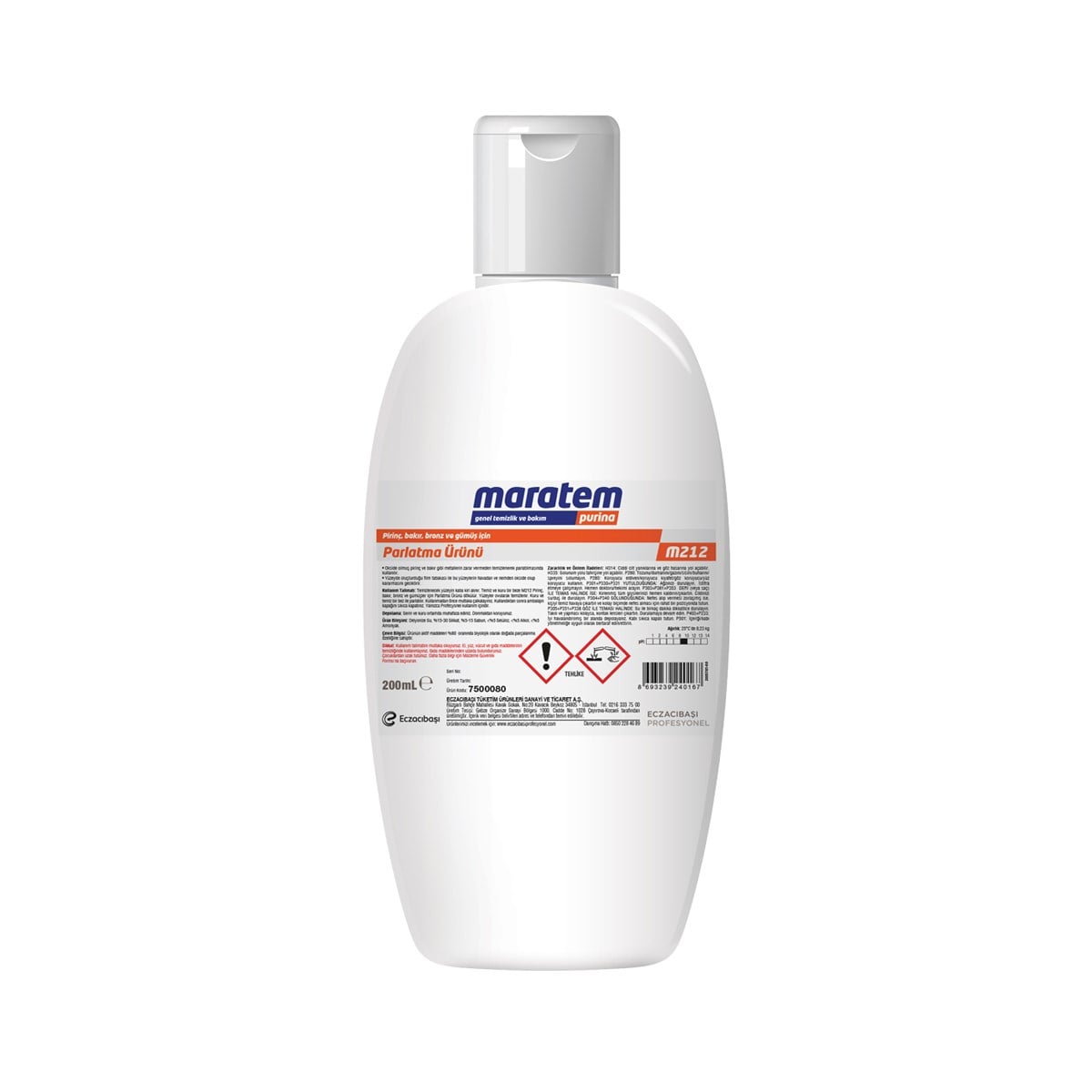 Maratem M212 Parlatma Ürünü 0,20 L x 12 Adet