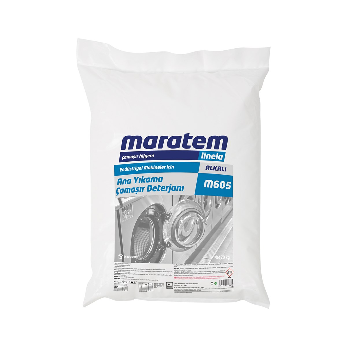 Maratem M605 Ana Çamaşır Yıkama Deterjanı 20 kg