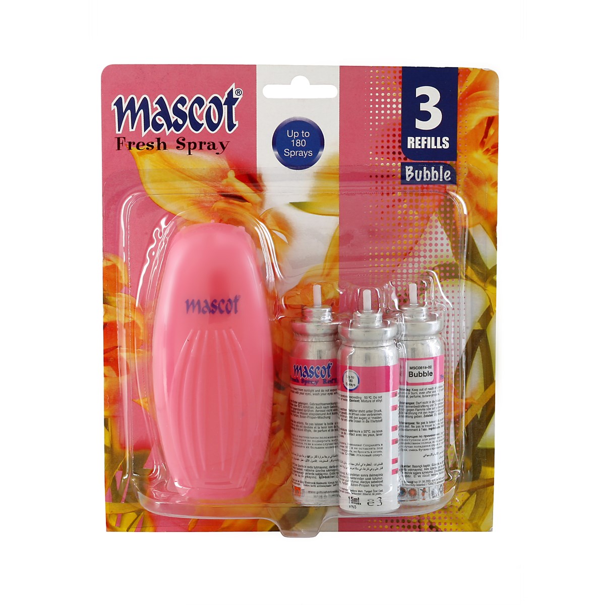 Mascot Fresh Banyo Spreyi Bubble