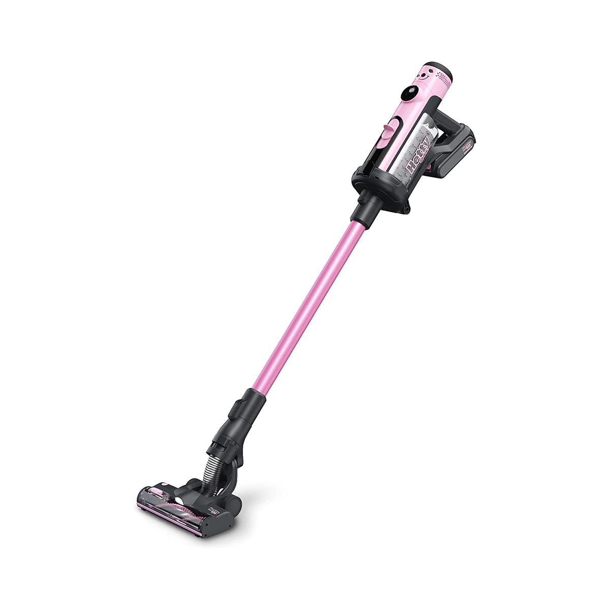 Numatic Henry Quick Dikey Şarjlı Süpürge Pembe